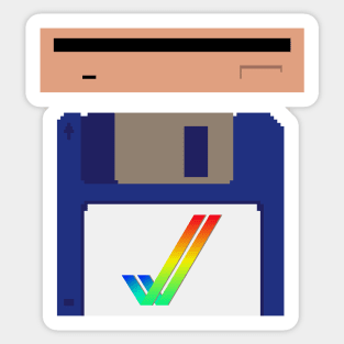 Insert Disk Sticker